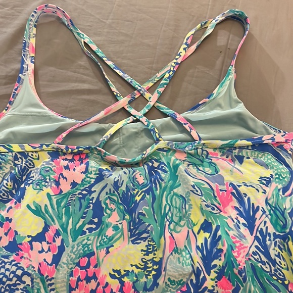 Lilly Pulitzer upf50 Avida tank mermaids cove - Picture 5 of 6